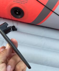 INTEX Excursion Pro Inflatable Kayak Series: Includes Deluxe 86in Aluminum Oars and High-Output Pump – SuperTough PVC – Adjustable Bucket Seat – Fishing Rod Holders – Grab Handles 2-person Kayak Set 71 71L1ZXFPfVL