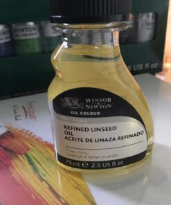 Winsor & Newton Refined Linseed Oil, 75ml (2.5oz) Bottle 2.5-oz Bottle 39 71L1o3P0hL 1