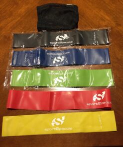 Exercise Bands Resistant Band Workout Excercise Bands for Booty Building with 2 Workout E-Books for Strength Training and Physical Therapy - Fitness Loops for Hips and Leg 5 set blue 31 71L2lQiapcL