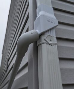 Oatey Mystic Rainwater Collection System, 2 in. x 3 in., Polyvinyl Chloride (PVC), White 44 71L35lsFYTL