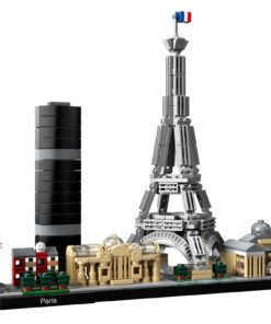 LEGO Architecture Skyline Collection 21044 Paris Skyline Building Kit With Eiffel Tower Model and other Paris City Architecture for build and display (649 Pieces) 25 71L65ncfW6L