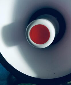 Pyle Megaphone Speaker PA Bullhorn - 20 Watts & Adjustable Vol Control w/ Built-in Siren & 800 Yard Range for Football, Baseball, Hockey, Cheerleading Fans & Coaches or for Safety Drills - PMP20,White 53 71L6N75gDIL 1