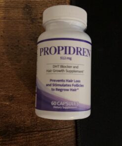 Propidren by HairGenics - DHT Blocker & Hair Growth Capsules to Prevent Hair Loss & Stimulate Hair Follicles, to Stop Hair Loss & Regrow Hair. Proprietary Anti-Hair Loss & Hair Regrowth Treatment. 29 71L6m6igWCL 1