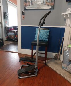 Sunny Health & Fitness Smart Twist Stair Stepper Machine with Handlebar, Space Saving, w Optional SunnyFit® App Enhanced Connectivity Orginal 33 71L7Ar7TPJL