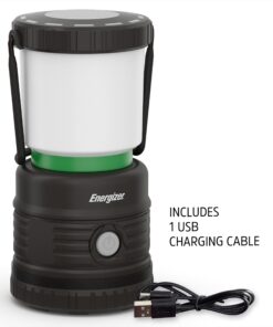 ENERGIZER LED Camping Lantern X1000, Bright and Rugged Tent Light, Water Resistant Lantern for Camping, Hiking, Fishing, Emergency (USB Cable Included) 43 71L7Gfk7NML