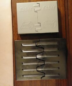 Esbit Ultralight Folding Pocket Stove with Six 14g Solid Fuel Tablets steel, Small - Original 66 71L7U ZWIL