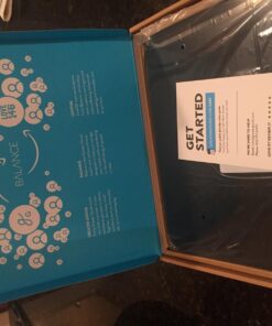 Greater Goods Digital Weight Bathroom Scale, Shine-Through Display, Accurate Glass Scale, Non-Slip & Scratch Resistant, Body Weight (Black) Basic, Black 34 71L8EJ1DhWL 3