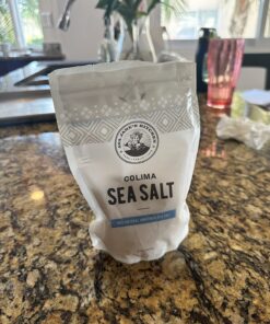AVA JANE'S KITCHEN - Colima Sea Salt Unrefined Hand Harvested - 100% all Natural Organic Sea Salt, Gourmet Grade, Coarse Grain, Non GMO's Kosher Salt, 8oz 29 71L9SBFxyDL