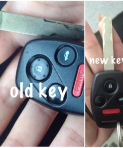 KeylessOption Just the Case Keyless Entry Remote Head Key Combo Fob Shell Black 27 71LB2JJgBKL