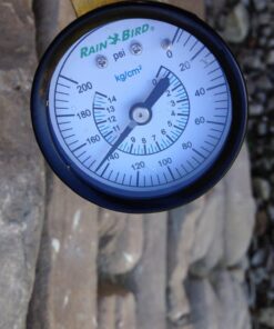 Rain Bird P2A Water Pressure Test Gauge, 3/4" Female Hose Thread, 0-200 psi 24 71LB70ayjcL