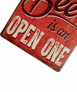 ERLOOD Best Beer Vintage Funny Home Decor Tin Sign Retro Metal Bar Pub Poster 8 x 12 15 71LB7ASmnL