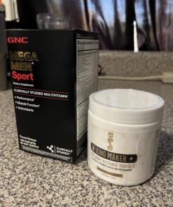 GNC Mega Men Sport Daily Multivitamin for Performance, Muscle Function, and General Health -180 Count 180 Count (Pack of 1) 30 71LBDPgkIEL
