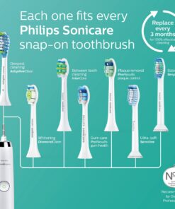 Philips Sonicare 2 Series plaque control rechargeable electric toothbrush, HX6211 HX6211/04 Standard Packaging 18 71LC4JF93eL 1