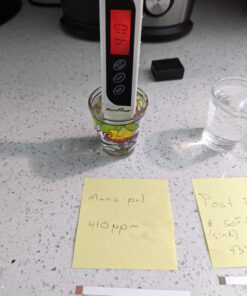 HoneForest Water Quality Tester, Accurate and Reliable, TDS Meter, EC Meter & Temperature Meter 3 in 1, 0-9990ppm, Ideal Water Test Meter for Drinking Water, Aquariums, etc. 37 71LCv37JQSL