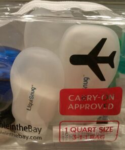 LiquiSnugs Premium - 100% Guaranteed Leak Proof Silicone Travel Bottles For Toiletries - TSA Approved Container. Premium Range Travel Shampoo Bottles with Suction Cups and Adjustable Labels 42 71LDDIoy4L