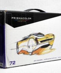 Prismacolor Premier Double-Ended Art Markers, Fine and Chisel Tip, 72 Pack 72 Count (Pack of 1) 65 71LDrh16b5L