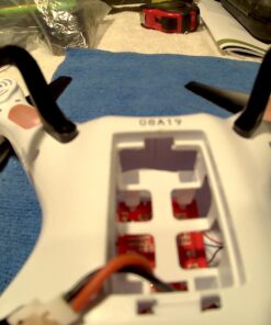 Cheerwing 4pcs 3.7V 550mAh Lipo Battery and 4-in-1 Charger for Syma X5 X5C X5C-1 RC Drone Parts 17 71LEAr5l9OL