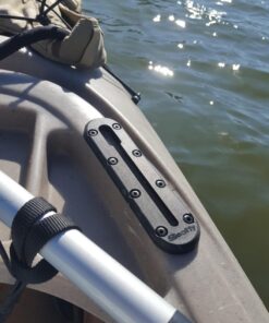 Scotty #282-BK Baitcaster Rod Holder w/Gearhead & Track (Black) Black 40 71LEsxf1EFL