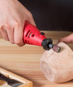 POPULO Power Rotary Tool Kit with Flexible Shaft, 107 PCS, Variable Speed Engraving Tool Kit Grinder Woodworking Corded Rotary Tools Drimmer Set, for Carving Sanding Cutting Polishing, Gift for DIYer 29 71LGlmIi5XL