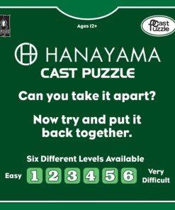 BePuzzled |O'Gear Hanayama Metal Brainteaser Puzzle Mensa Rated Level 3, for Ages 12 and Up O'Gear 12 71LH0j E4hL 1
