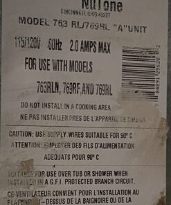 Broan-NuTone S0503B000 Bathroom Fan Motor Assembly 36 71LHUzMfPL