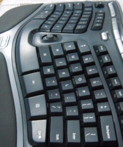 Microsoft Wired Natural Ergonomic Keyboard 4000, Retail Black 42 71LHlO1G5gL