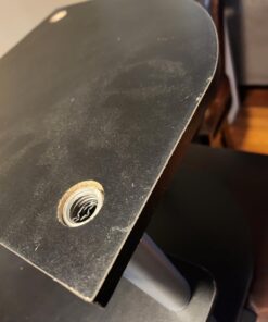 Furinno Turn-N-Tube Rounded Corner TV Entertainment Center, Black/Grey 6-Tiers with Round Corner 28 71LJAa4MEyL