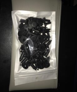 GOOACC 40PCS Nylon Bumper Fastener Rivet Clips 8mm for GM 21030249 Ford N807389S & Chrysler 6503598 Automotive Assembly Expansion Screws Kit 40PCS Fastener Clips 8mm 42 71LJt3ciDGL 1