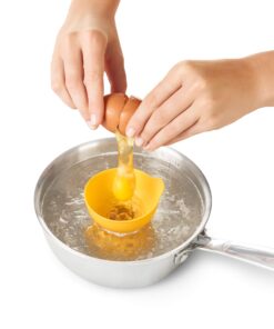 OXO Good Grips Silicone Egg Poachers (Set of 2),Yellow 43 71LKd0l2WcL