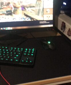 Logitech G840 XL Cloth Gaming Mouse Pad, Thin Pad, Stable Rubber Base, Performance-tuned Moderate surface friction, Durable tube for transport - Black 27 71LKqbCpp3L