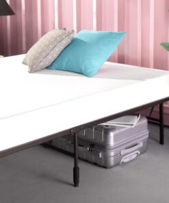 Alternative view of ZINUS SmartBase Tool-Free Assembly Mattress Foundation, 14 Inch Metal Platform Bed Frame, No Box Spring Needed, Sturdy Steel, Underbed Storage, Queen Black