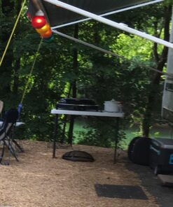 LIFETIME 80160 Commercial Height Adjustable Folding Utility Table, 4 Feet, White Granite 54 71LLcKYp7TL