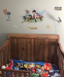 RoomMates RMK2641GM Paw Patrol Wall Graphics Peel and Stick Giant Wall Decals Graphics Giant 37 71LLw5 GVqL