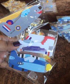 Neliblu Bulk Pack of 72 Airplane Gliders Party Favors for Kids - Party Pack Individually Wrapped Flying Paper Planes – Assorted Designs - for Rewards and Prizes, Pinata Fillers, Carnival Prizes 27 71LMAEsxkL