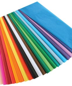 Alternative view of Hygloss Products Bleeding Tissue Assortment- Multi-Color Assortment 12 x 18 Inch, 50 Sheets 12x18-Inch