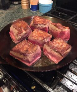 Matfer Bourgeat, Gray 0 Black Steel Round Frying Pan, 10 1/4-Inch 34 71LNoDNNSOL