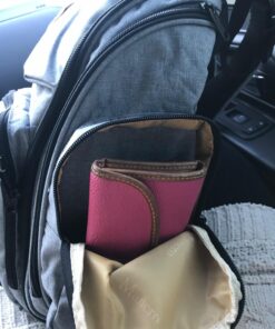 Mancro Diaper Bag Backpack, Large Multifunction Waterproof Travel Baby Changing Bag for Dad Mom with 4 Insulated Pockets and Stroller Straps, Maternity Baby Bag for Boys Girls, Grey Austere Grey 88 71LOjh5EfL