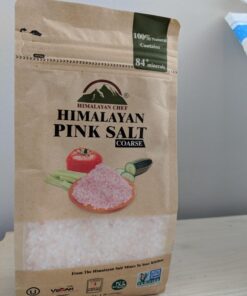SALT 84 Himalayan Chef Pink Salt, Fine Grain, 1 Pound (Pack of 1) Pink Salt Fine Grain 1 Pound (Pack of 1) 34 71LPOfMlHL