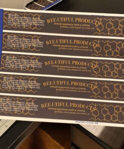 Avery Printable Blank Wraparound Rectangle Labels, 1.25" x 9.75", Matte White, 40 Customizable Labels (22845) 38 71LPjShA6L