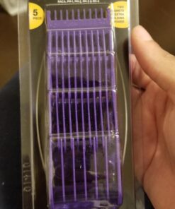 Andis 01410 Professional Master Clipper Guards - Dual Magnet Comb Set – Small, fits for MBA, MC-2, ML, PM- & PM-4, Waterproof – Purple, Set of 5 5-Comb Set 33 71LPzfRywML