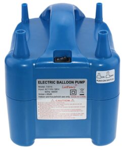LotFancy 680W High Power Electric Balloon Pump, 110V-120V Balloon Inflator Pump for Party Decoration, Portable, Dual Nozzle Air Balloon Filler Machine, Fast & Efficient 21 71LQ0EsHxLL