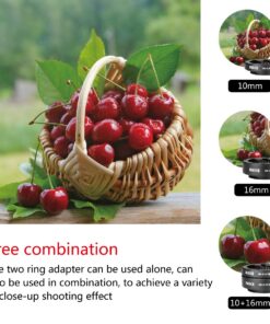 Meike MK-S-AF3B Auto Focus Extension Tube 10mm 16mm For Sony A7 A7M2 NEX 3 NEX 5 NEX 6 A6600 A5000 A6000 A6100 A6300 A6400 A6500 A9 37 71LQIDQvrrL