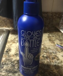 Gloves In A Bottle Shielding Lotion (One- 2 fl oz-60 ml & One - 8 fl oz-240 ml) With Pump Great for Dry Itchy Skin! Grease-less and Fragrance Free! 35 71LR9JrlWL 1