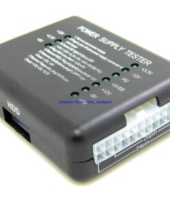 Lingvetron PC Computer PSU and Motherboard Tester Tool PCI & ISA SDRAM Post Test Card Diagnostic Analyzer Starter Kit 4 Digital / 8 LED/Bios Speaker/Mobo Power Switch All in One Carrying Case 23 71LRNwW8A2S 2