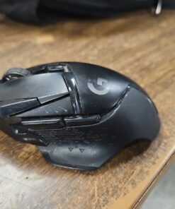 Logitech G502 Lightspeed Wireless Gaming Mouse with Hero 25K Sensor, PowerPlay Compatible, Tunable Weights and Lightsync RGB - Black 60 71LRRJmlVrL