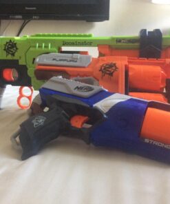 NERF N Strike Elite Strongarm Toy Blaster with Rotating Barrel (Amazon Exclusive) White 33 71LRRTuLqGL