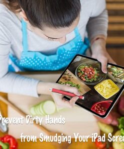 Stylus Pen, IC ICLOVER 10PCS Long Styli Metal Touch Screen Pen for iPhone 14/13/12/11/PRO/Max/SE2/X/XS/Plus, iPad, iPod, Samsung, Android, Kindle, Tablet PC, Barnes & Noble, 10 Colors White 22 71LRTeSfYwL