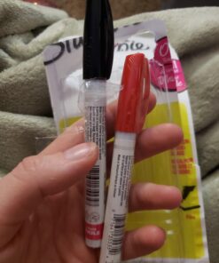 SHARPIE Oil-Based Paint Markers, Fine Point, Assorted Colors, 5 Count - Great for Rock Painting Classic Assorted 5 Count (Pack of 1) Fine Tip 44 71LRfl936CL