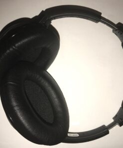 Synsen Replacement Ear Pads Cushion Compatible for Bose QuietComfort QC2,QuietComfort 15 QC15,QuietComfort QC25,QuietComfort 35 QC35,Bose AE2,AE2i,AE2w,SoundTrue, SoundLink (Around-Ear) Headphones BLACK 66 71LRjhN4NZL