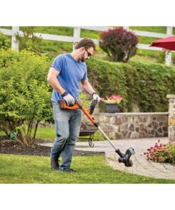 BLACK+DECKER 40V Max Cordless Sweeper & String Trimmer Combo Kit (LCC340C) 20V Sweeper & String Trimmer Combo Kit 30 71LRpBmUuuL 1